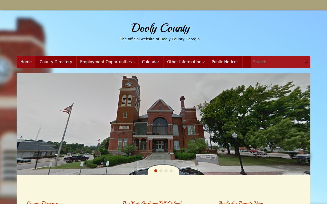 Dooly County criminal record access source from county government