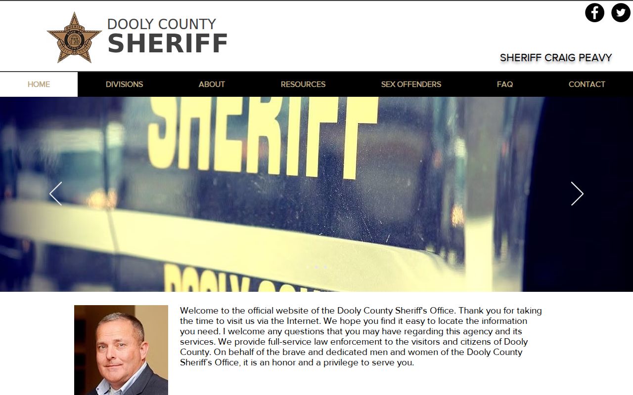 Dooly County arrest records sheriff homepage